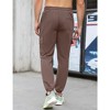 Mens Cargo Sweatpants Elastic Waist Drawstring Casual Lounge Running Athletic Joggers Pants with Pockets - 2 of 4