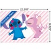 Trends International Disney Lilo and Stitch - Angel and Stitch Unframed Wall Poster Prints - 3 of 4