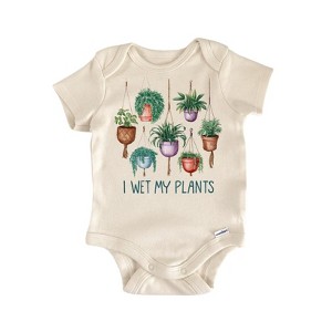 Wet My Plants Gardener - Baby Boy Girl Clothes Infant Onesie® Funny Cute Newborn GS1 - 1 of 1