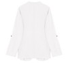 Coolmee Women's Fall Casual Blazers Roll Up Long Sleeve Lapel Open Front Work Blazer Jackets with Pockets - 2 of 4
