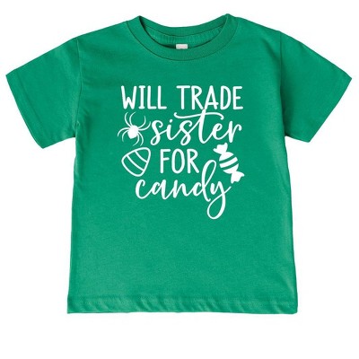 The Juniper Shop Will Trade Sister For Candy Toddler Short Sleeve Tee