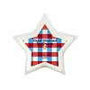 3oz Ribbed Star Glass Candle White - Bullseye's Playground™ - 3 of 3
