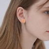 36 Pairs Hypoallergenic Plastic Stud Earrings for Sensitive Ears, Colorful Floral Acrylic Design - 4 of 4