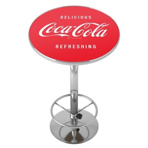 Coca-Cola  Art Bar Table with Footrest - 1 of 4