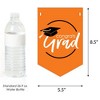 Big Dot of Happiness Orange Graduation Bunting Banner - Party Decorations - Congrats Grad 2026 - 2 of 4