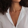 Summit Adventure 18K Gold Plated Pearl Necklace – Dainty Single Pearl Pendant Choker, Handmade Bridesmaid Jewelry Gift - 3 of 4