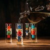 The Wine Savant Nutcracker Design Wine & Whiskey Decanter Set Includes 5 Nutcracker Design Shot Glasses, Holiday Home Decor - 1130 ml - 3 of 4