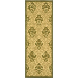 Courtyard CY2714 UV & Stain Resistant Non-Shedding Power Loomed Indoor/Outdoor Rugs - Safavieh - 1 of 4