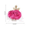 Unique Bargains Decorative Wedding Prom Party Artificial Rose Wrist Corsages 2.76" - 2 of 3