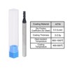 Unique Bargains HRC45 Carbide 4 Flutes Square Nose End Mills 2 Pcs - 3 of 4