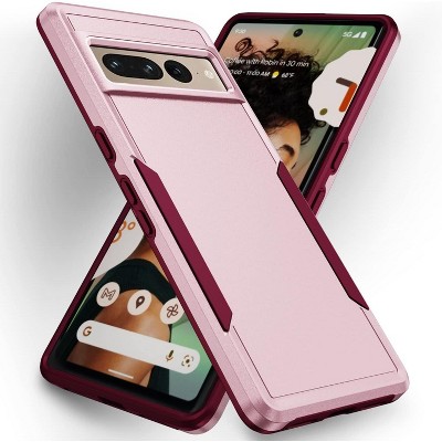 Entronix Case Compatible with Pixel 7 Pro - Soft-Touch Dual-Layer Sleek Cover