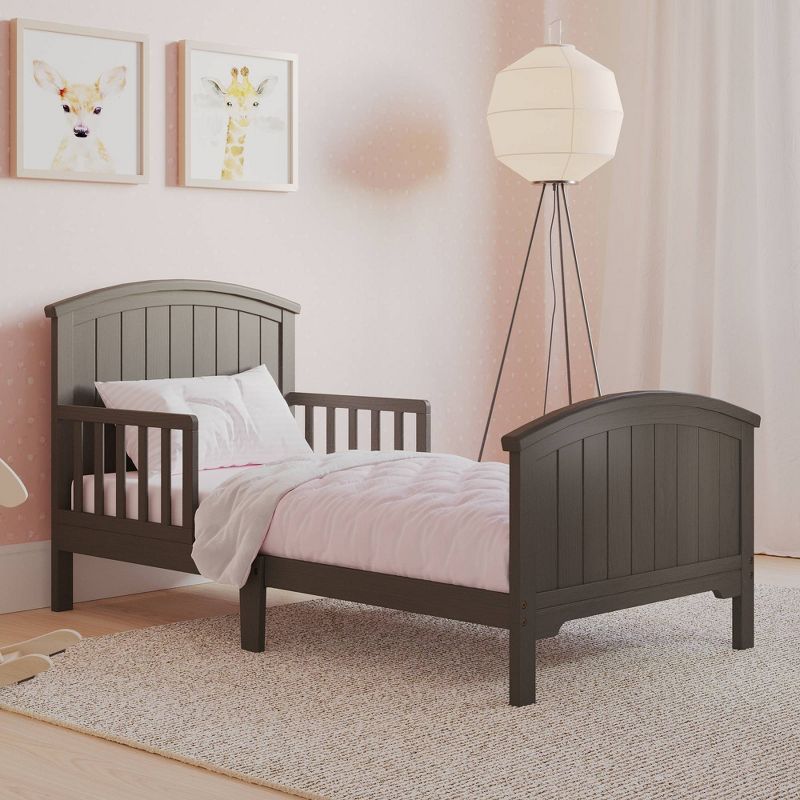 Child Craft Forever Eclectic Hampton Toddler Bed - Dapper Gray, 2 of 6