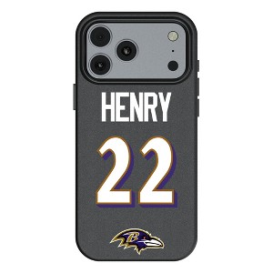 NFL Baltimore Ravens Players Game Tactic MagSafe Compatible Cell Phone Case for Apple iPhone 17 Series - 1 of 4