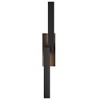 LamQee Black Modern Outdoor Wall Light Exterior Lighting Fixtures, Contemporary LED Outdoor Sconces Wall Lighting - 2 of 4