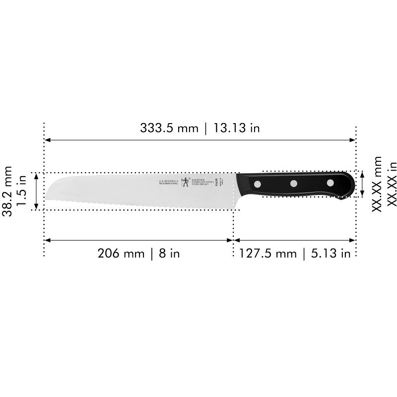 Henckels Solution 8-inch Bread Knife, 3 of 4