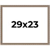 PosterPalooza | Photo Size Deco Silver Picture Frame - UV Acrylic, Foam Board Backing, Hanging Hardware - 2 of 4