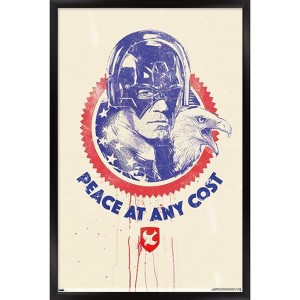 Trends International DC Comics TV Peacemaker - Peace at Any Cost Framed Wall Poster Prints - 1 of 4