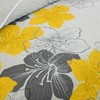 King Size Yellow Floral Quilt Set with 2 Pillow Shams, Soft Microfiber Bedding - 4 of 4