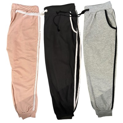 3 Pack Fleece Joggers Ultra Soft
