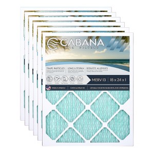 Cabana Air Filters HVAC Furnace Air Filters, MERV 13 - 1 of 4