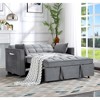 MAYEERTY 55 Convertible Couch Pull-out Sleeper Sofa Bed Easy-to-Use Mechanism - 4 of 4
