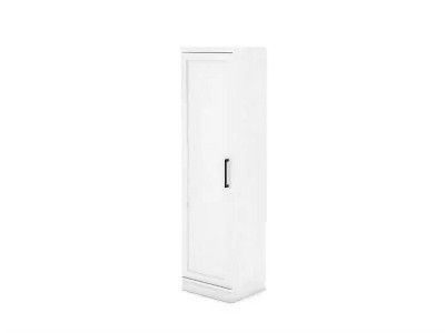 HomeVisions Soft White Storage Cabinet