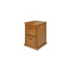 Huntington Oxford 2 Drawer Narrow File Cabinet - Martin Furniture - 2 of 4