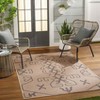 Mark & Day Candi 2'6"x8' Runner Washable Woven Indoor Area Rugs Pecan/Dark Gray: Stain-Resistant, Pet Friendly, Bohemian Style - 2 of 4