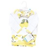 Hudson Baby Infant Girl Gown, Swaddle Blanket and Cap or Headband, Lemons, 0-6 Months - 2 of 4