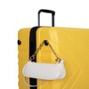 NAYSAYE Bag and Luggage Set Side Mounted TSA Lock with Telescoping Handles and Four Effortless Spinner Wheels, Yellow, 30.31"*20.08"*11.81" - 2 of 4