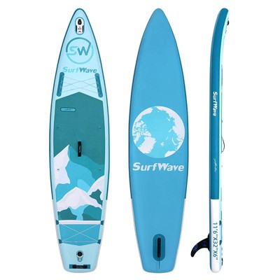 VYNXARIA Inflatable Stand Up Paddle Board 11'*34"*6" With Accessories,Baby Blue