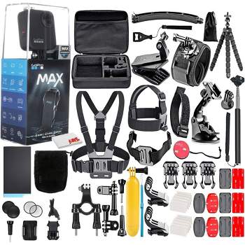 GoPro MAX 360 Waterproof Action Camera --With Diginerds 50 Piece Accessory Kit