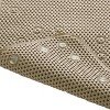 Home Mart Goods Beige Non-Slip Foam Bathtub Shower Mat With Suction Cups - 3 of 4