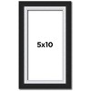 PosterPalooza | Panoramic Flat Silver Picture Frame - UV Acrylic, Foam Board Backing, Hanging Hardware - 2 of 4