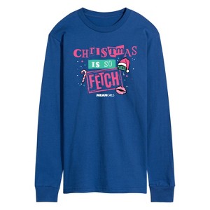 Men's - Mean Girls - Christmas Is So Fetch Long Sleeve Graphic T-Shirt - 1 of 4