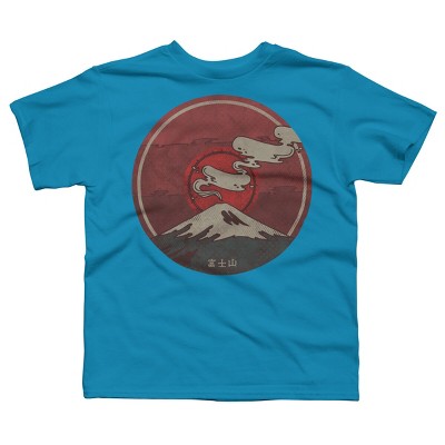 Boy's Design By Humans Fuji By againstbound T-Shirt