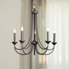 Quorum Lighting Brooks 5-Light Chandelier, Noir, 22 Width, 23.5 Height - 2 of 2