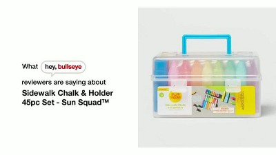 20pc Chalk Set & Bucket With 2 Holders - Sun Squad™ : Target