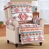Collections Etc Reversible Aztec Furnprotector - 2 of 2