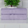 Ultra-Soft Cotton Solid Towel Sets by Blue Nile Mills - 2 of 4