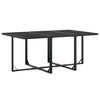 vidaXL Patio Dining Set Garden Table and Chairs Outdoor Furniture Textilene - 3 of 4