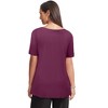Jessica London Women's Plus Size Stretch Knit Boatneck Swing Tunic - 3 of 4