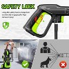 POXURIO Electric Pressure Washer 4000PSI 2.8GPM Green with Hose Reel Foam Cannon for Patio Deck Car Cleaning - 2 of 4