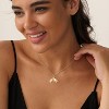 Dainty 14K Gold Plated Animal Necklace - Shell, Starfish & Seahorse Pendant, 16.5"+2" Extender - 4 of 4