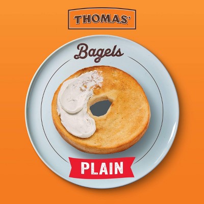 Thomas' Plain Bagels - 20oz/6ct, 4 of 17