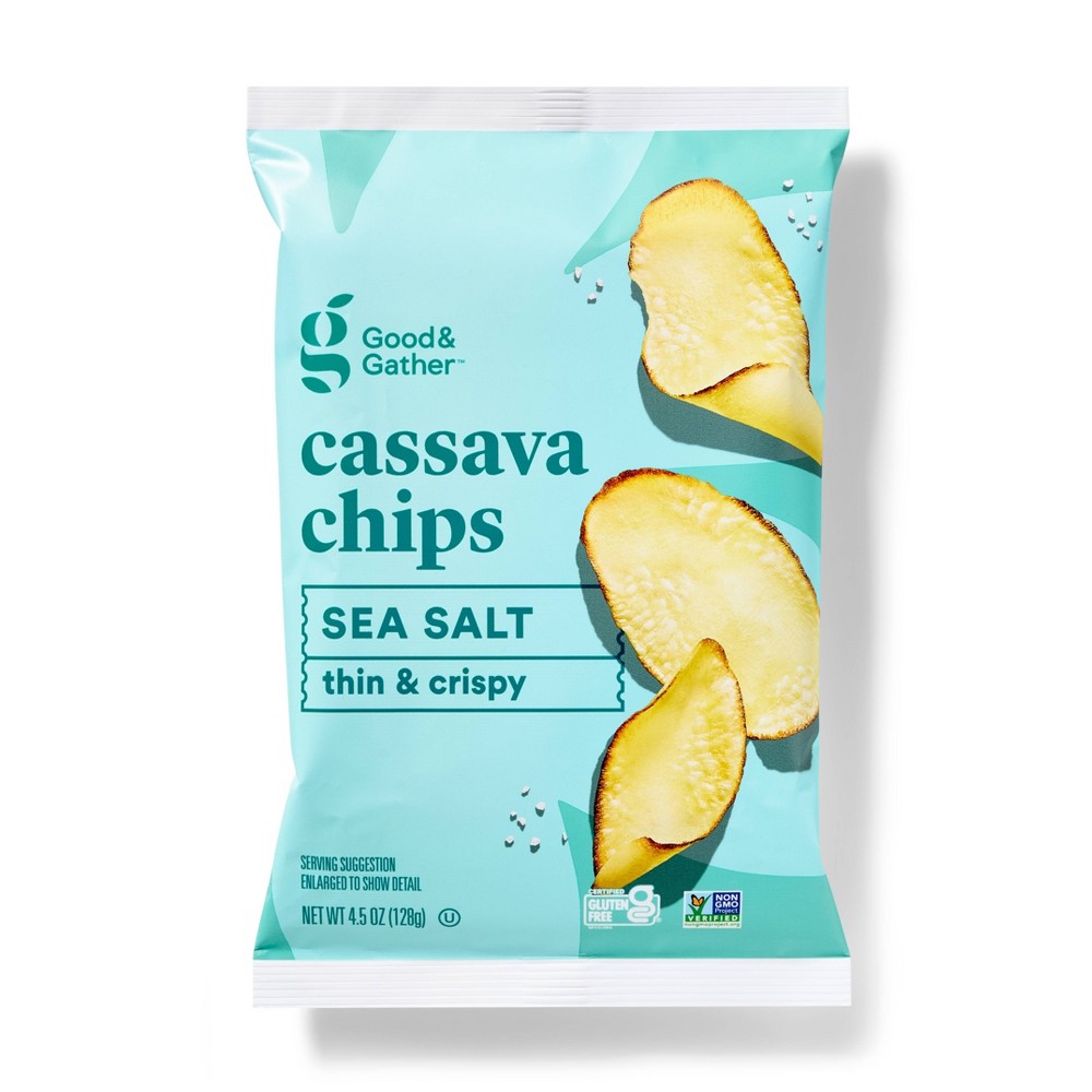 Sea Salt Cassava Chips - 4.5oz - Good & Gather™