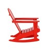 WestinTrends  Outdoor Patio Porch Rocking Adirondack Chair - 4 of 4