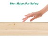 Gulches Wooden Raised Garden Bed with Dual Planting Spaces for Patio Use - 3 of 4