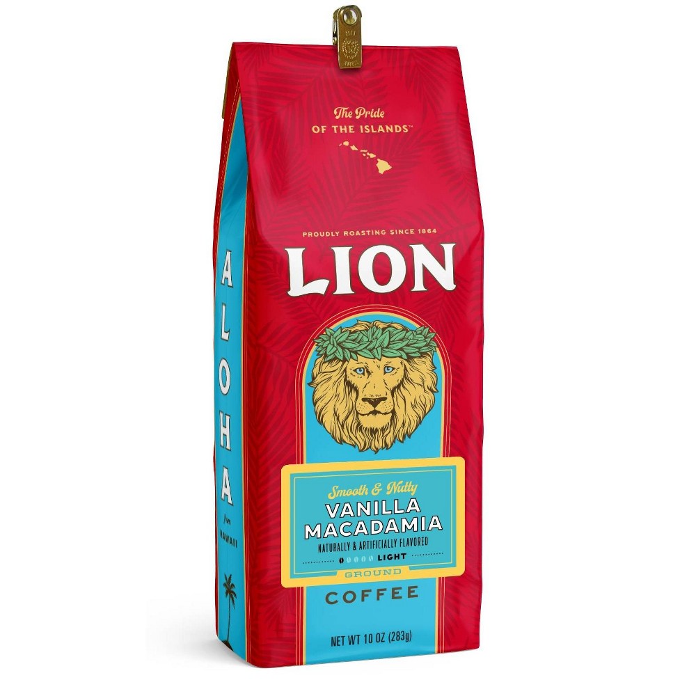 Photos - Coffee Lion  Vanilla Macadamia Medium Roast Ground  - 10oz