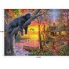 RoseArt Abraham Hunter Sleepy Jigsaw Puzzle - 1000pc - 2 of 4